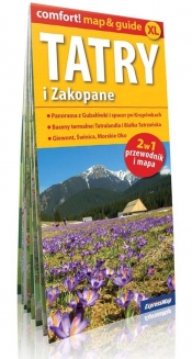 Tatry i Zakopane 2w1 Przewodnik i mapa - Opracowanie zbiorowe