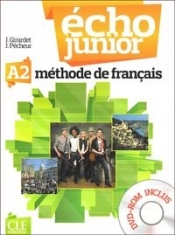 Echo Junior A2 Podręcznik z płytą DVD ROM - Girardet J., Pecheur J.