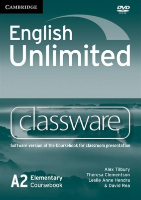 English Unlimited Elementary Classware DVD - Tilbury Alex, Clementson Theresa