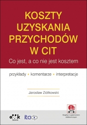 Koszty uzyskania przychodów w CIT - Jarosław Ziółkowski