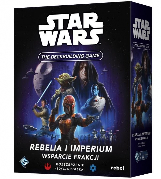 <img src='https://webimage.pl/pics/216/9/d0841333139216.jpg' style='height:440px' /> Star Wars The Deckbuilding Game Rebelia i... REBEL