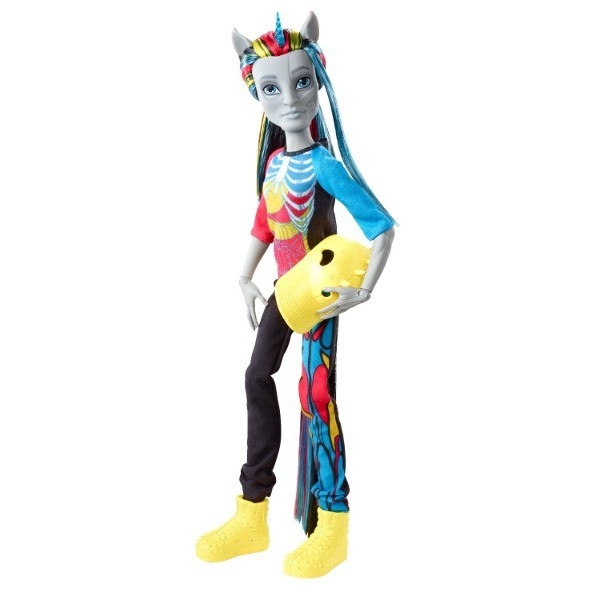 MONSTER HIGH Lalka Neightan Rot