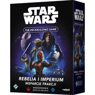 <img src='https://webimage.pl/pics/216/9/d841333139216.jpg' style='height:440px' /> Gra Star Wars: The Deckbuilding Game - Rebelia i Imperium rozszerzenie