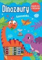 Dinozaury. Kolorowanka (książeczka z prezentem - kredki) - Opracowanie zbiorowe