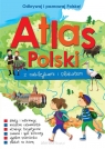 Atlas Polski z naklejkami i plakatem Kaniewska Paulina