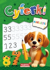 Cyferki z naklejkami