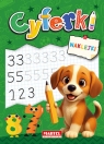  Kolorowanka z naklejkami. Edu - Cyferki