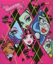 Segregator A5 Monster High różowy - <br />