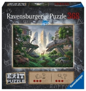 Ravensburger, Puzzle EXIT 368: Opustoszałe miasto (17121)