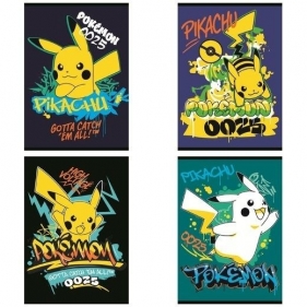 Zeszyt A5/32k kratka Pokemon, 1 szt