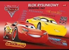 Blok rysunkowy A4 20k Cars 3