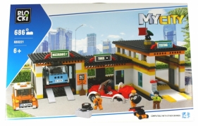 Klocki Blocki: MyCity - Stacja Obsługi Pojazdów 686 el. (KB0221)