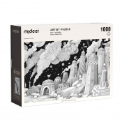 Puzzle artystyczne - Płynące wieżowce, 1000 el.