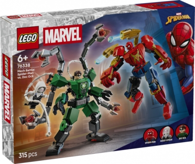 <img src='https://webimage.pl/pics/217/3/d5702018063217.jpg' style='height:440px' /> LEGO Super Heroes Bitwa Mechów Spider-Man kontra Doc Ock 76338