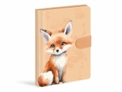 Notes na magnes Lisek 13x19cm 120 kartek linia