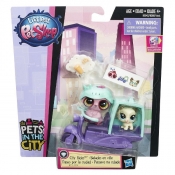 HASBRO LPS City Rides, Leniwiec i Piesek (B3807EU40/B5042)