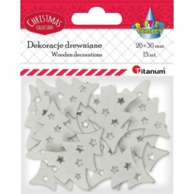 Dekoracje drewniane choinki (417648)