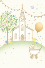 Karnet Chrzest - Baby Church