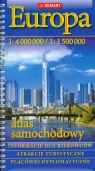 Europa atlas samochodowy  1:1 500 000