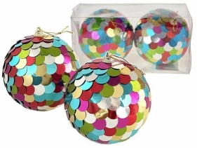 Bombki kolorowe 2szt