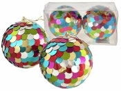 Bombki kolorowe 2szt