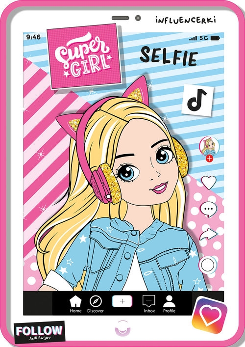 Super girl. Influencerki selfie