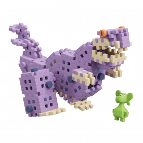 Mini Waffle - Diplodok i T-Rex, 148 el. (906217)