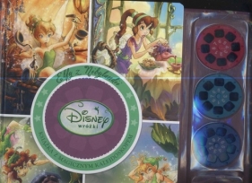 Wróżki Elfy z Nibylandii książka z magicznym kalejdoskopem - <br />