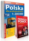 Polska dla profesjonalistów Atlas samochodowy 1:200 000 + Pierwsza pomoc