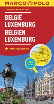 Belgia Luxemburg mapa
