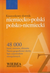 Kieszonkowy słownik niemiecko polski polsko niemiecki - Jan Czochralski