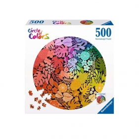 Ravensburger, Puzzle 500: Paleta kolorów. Tropiki (12000821)