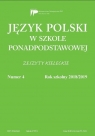 Język Polski w szkole ponadpodst. nr 4 2018/2019