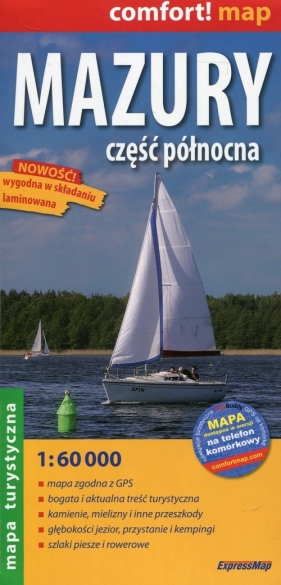 Mazury część północna 1:60 000