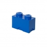Lego, pojemnik klocek Brick 2 - Niebieski (40021731)