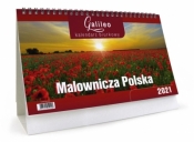 Kalendarz 2021 biurkowy Galileo - Malownicza Polska - Praca zbiorowa