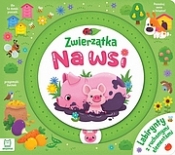 Zwierzątka na wsi. Labirynt z ruchomymi elementami