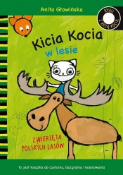 Kicia Kocia w lesie. Zwierzęta polskich lasów - Anita Głowińska
