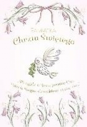 Karnet A5 Chrzest - Gołąbek w kwiatach dziewczynka