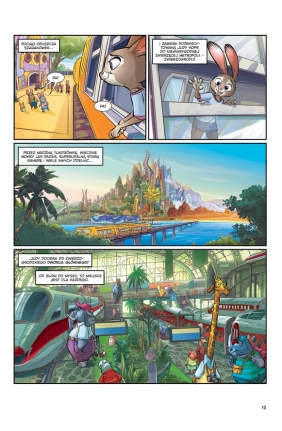 Magiczny świat Disneya w komiksie. Zwierzogród - Opracowanie zbiorowe