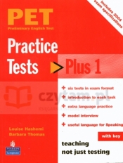 PET Practice Tests Plus 1 sb+key New - Thomas Barbara , Louise Hashemi