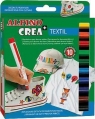 Flamastry Crea+ Textil 10 kolorów ALPINO