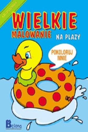 Wielkie malowanie Na plaży