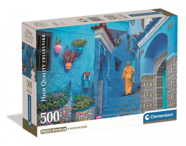 Puzzle 500 Blue Street of Chefchaouen