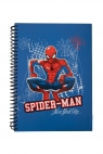  Kołobrulion B5 100.k kratka plastikowa spirala Disney Spider-Man wzór 2