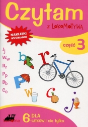 Czytam z Lokomotywą. Część 3. J, W, R, P, B, C. Seria „Dla 6-latków i nie tylko” - Iwona Kulis, Katarzyna Królikowska-Czarnota, Małgorzata Dobrowolska