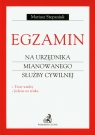 Egzamin na urzędnika mianowanego służby cywilnej Stepaniuk Mariusz