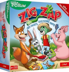 Gra Zig Zap Rodzina Treflików TREFL