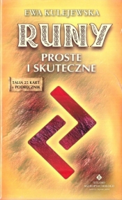 Runy proste i skuteczne 25 kart + podręcznik - Ewa Kulejewska