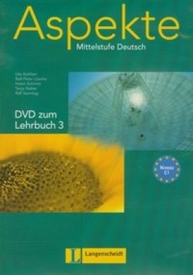 Aspekte 3 DVD Mittelstufe Deutsch - Koithan Ute, Losche Ralf-Peter, Schmitz Helen, Sieber Tanja, Sonntag Ralf